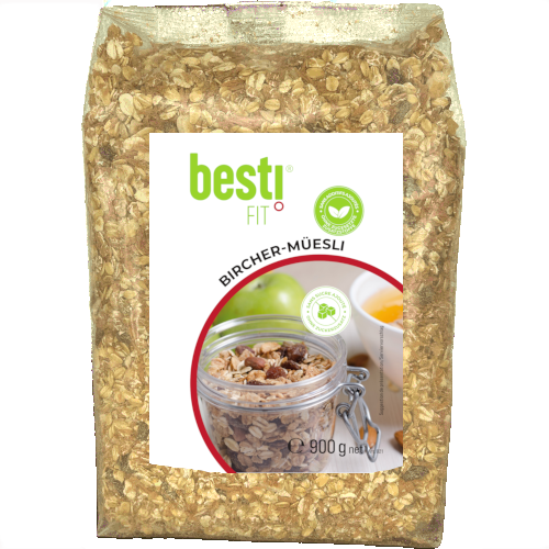 Bircher-Müsli - senza aggiunta di zucchero Bircher-Müsli - senza aggiunta di zucchero