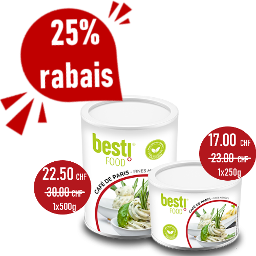 OFFERTA Cafe de paris con erbe raffinate